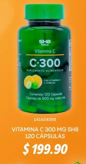 GNC Vitamina c 300 mg 5h8 120 cápsulas oferta