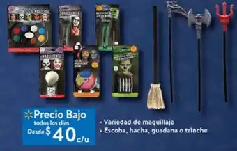 Variedad de maquillaje de halloween