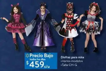 Disfraz para niña