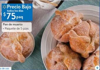 Walmart Pan de muerto oferta