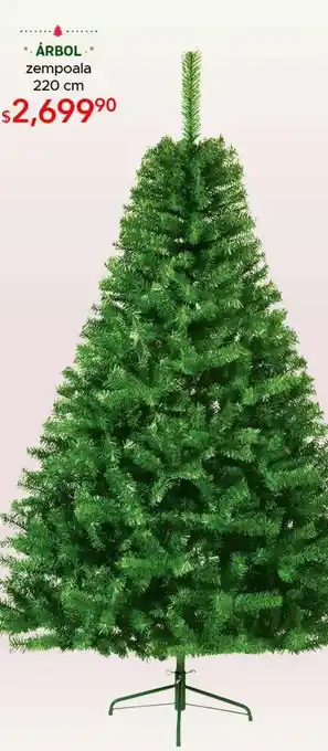 DelSol Árbol de navidad zempoala 220cm oferta