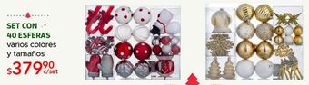 DelSol Set con 40 esferas oferta