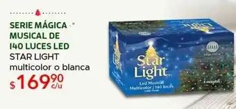 DelSol Serie de mágica musical de 140 luces led star light oferta