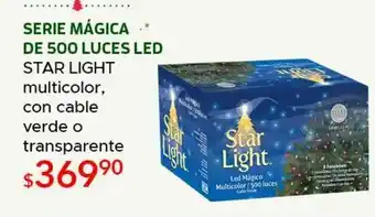DelSol Serie mágica de 500 luces led star light oferta