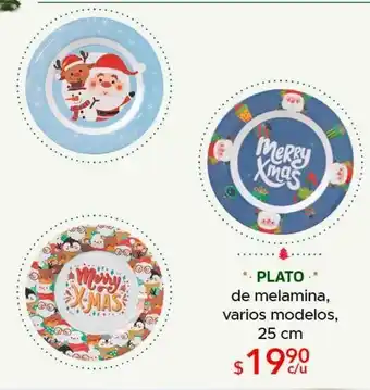 Plato de melamina 25cm