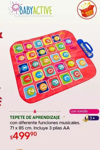 DelSol Tapete de aprendizaje babyactive oferta