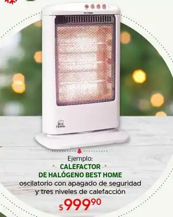 DelSol Calefactor de halógeno best home oferta