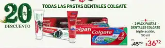 DelSol 2 pack pastas dentales colgate 90ml oferta