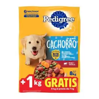 Sam's Club Alimento para perro pedigree cachorro 8 kg oferta
