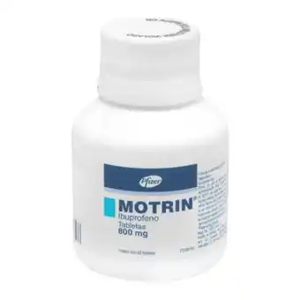 Motrin 800 mg con 45 tabletas
