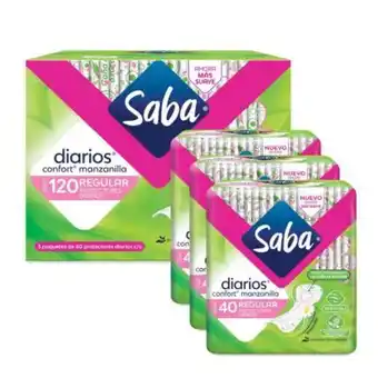 Sam's Club Protector saba diarios 120 pzas oferta