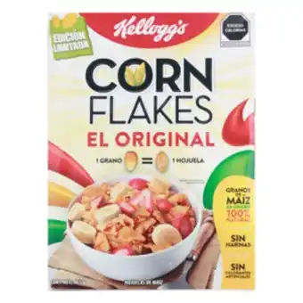 Alsuper Cereal corn flakes kelloggs 465 gramos oferta