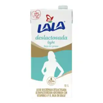 Alsuper Leche uht deslactosada light lala 1 litro oferta