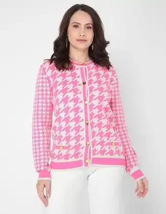 Liverpool Suéter francesca novo para mujer cuello redondo pata de gallo oferta