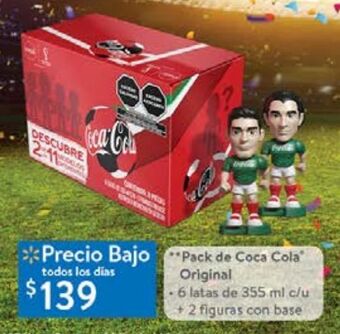 Walmart Pack de coca cola original oferta