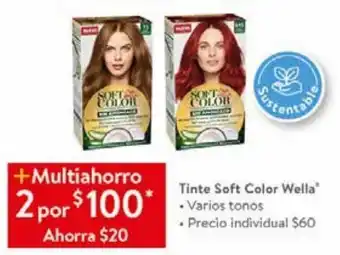 Tintes soft color wella