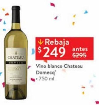 Vino blanco chateau domecq 750ml