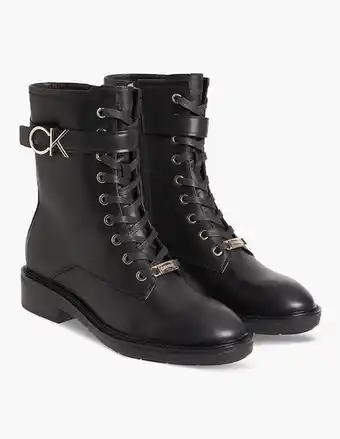 Liverpool Bota calvin klein de piel para mujer oferta
