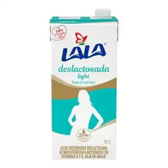 Soriana Súper Leche lala deslactosada light baja en grasa 1 lt oferta