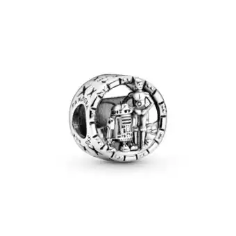 Charm star wars c-3po y r2-d2