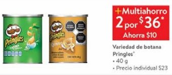 Variedad de Botana Pringles 40g