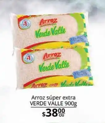 La Comer Arroz súper extra verde valle 900g oferta