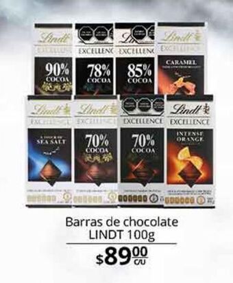 Barras de chocolate 100g