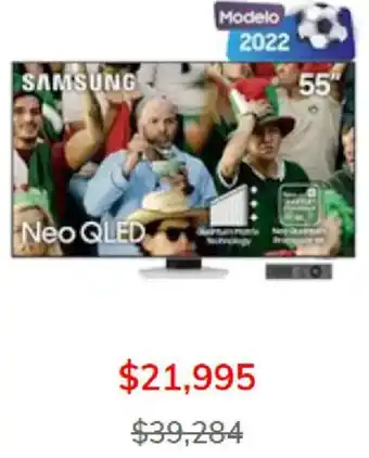 Soriana Híper Samsung Neo QLED 55" oferta