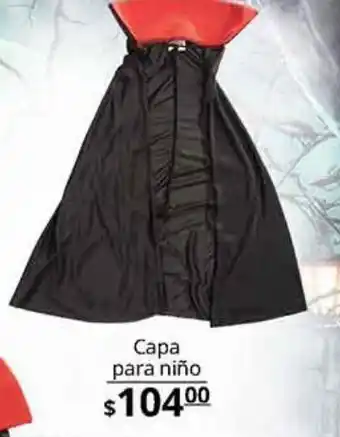 Capa para niño