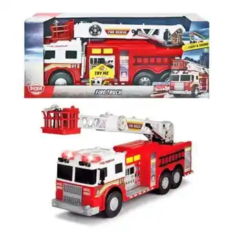 Camión gigante dickie bomberos