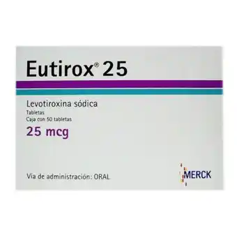 Sam's Club Eutirox 25 mcg 50 tabletas oferta