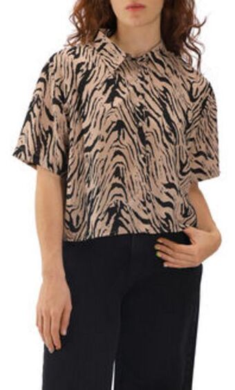 C&A Camisa manga corta estampada oferta