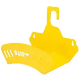 El Bodegón Porta manguera de pared surtek metálica amarillo pme25 oferta