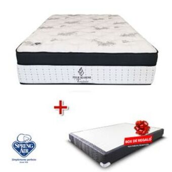 El Bodegón Colchón spring air 4 seasons + box queen oferta