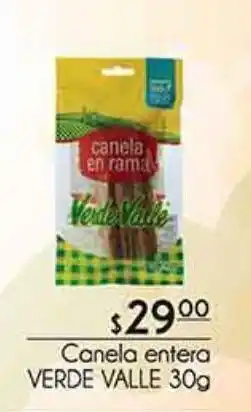 Canela entera verde valle 30g