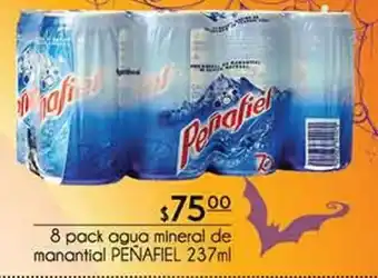 Fresko 8 pack agua mineral de manantial peñafiel 237ml oferta