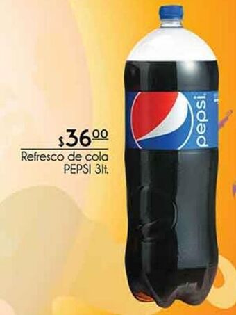 Refresco de cola pepsi 3lt