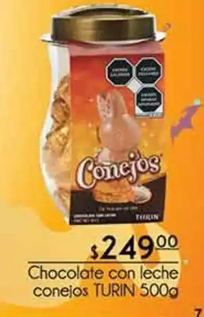 Fresko Chocolate con leche conejos turin 500g oferta
