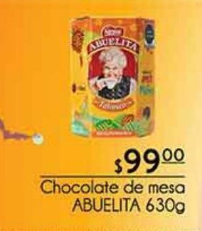 Chocolate de mesa abuelita 630g