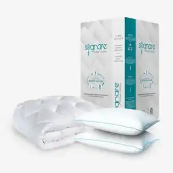Cubre colchón sognare® king + 2 almohadas estándar suave