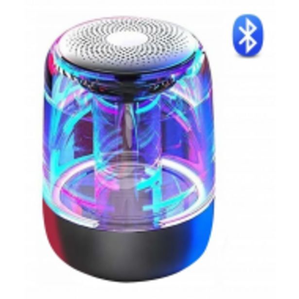 Fandeal Altavoz inalámbrico bluetooth con luz de noche oferta