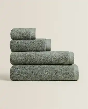 ZARA HOME Toalla algodón orgánico oferta