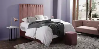 Muebles Dico Cama matrimonial megan rosa oferta