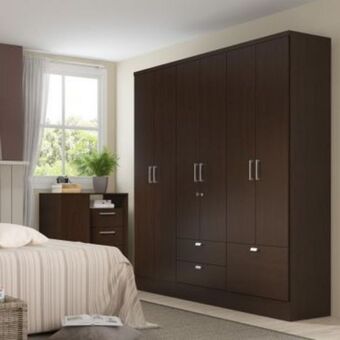 Muebles Dico Ropero 598 chocolate oferta