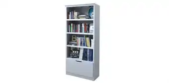 Muebles Dico Librero índigo blanco oferta