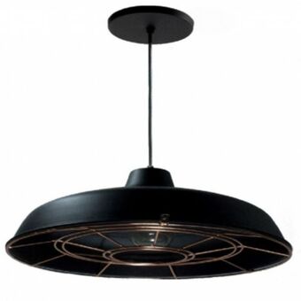 Muebles Dico Lámpara de techo crom metal negro oferta