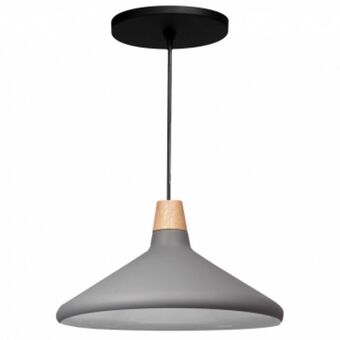 Lámpara de techo oleg metal gris claro