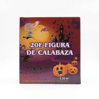 20f figura de calabaza led