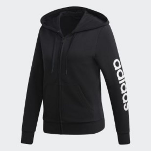 Adidas Sudadera con gorro essentials linear oferta