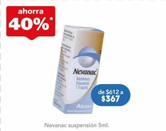 Nevanac 5 ml suspensión gotero